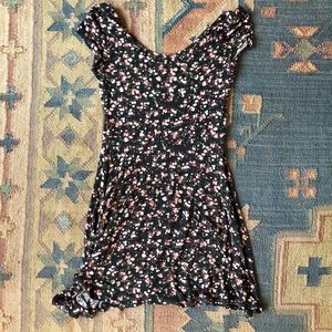 Heart & Hips Floral Skater Dress